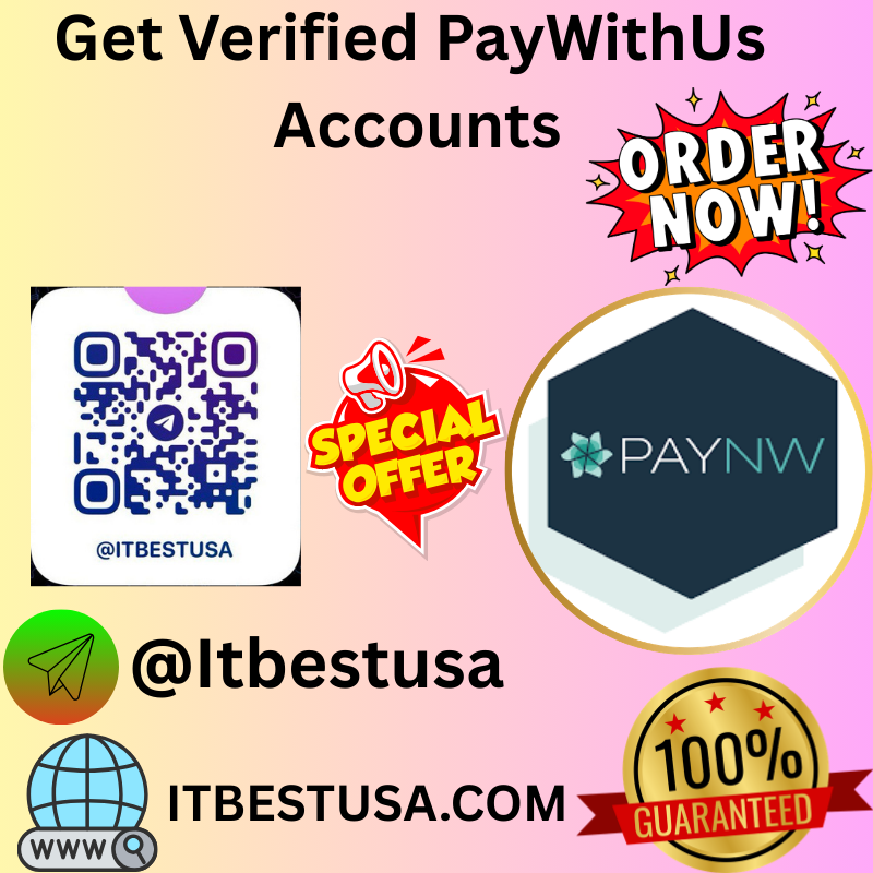 Get Verified PayWithUs Accounts